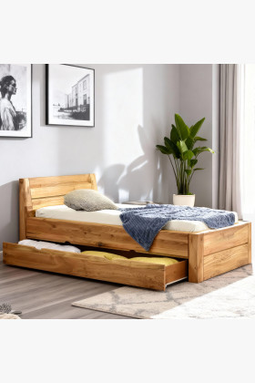 Drevená jednolôžková posteľ Julia 90 x 200